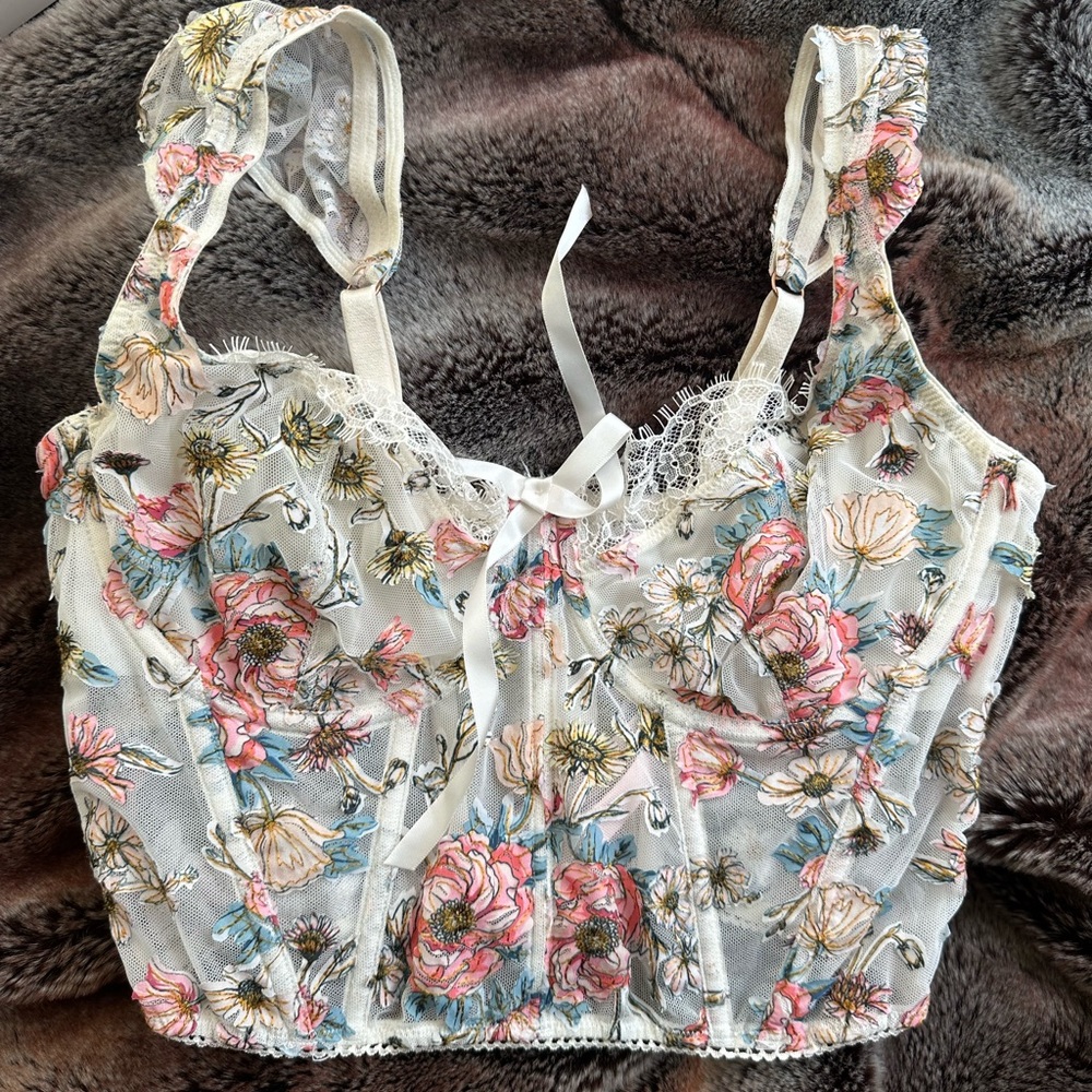 Victoria Secret Corset Top. Cropped. 36 C